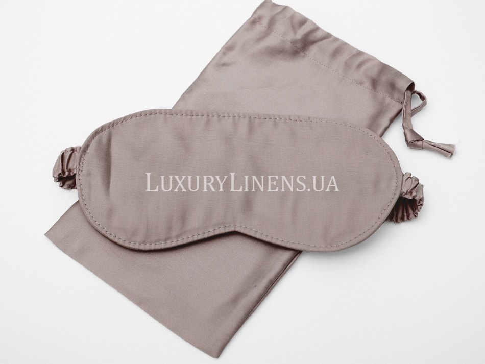 Маска для сну Luxury Linens єгипетська бавовна Capuccino 55181_113 фото