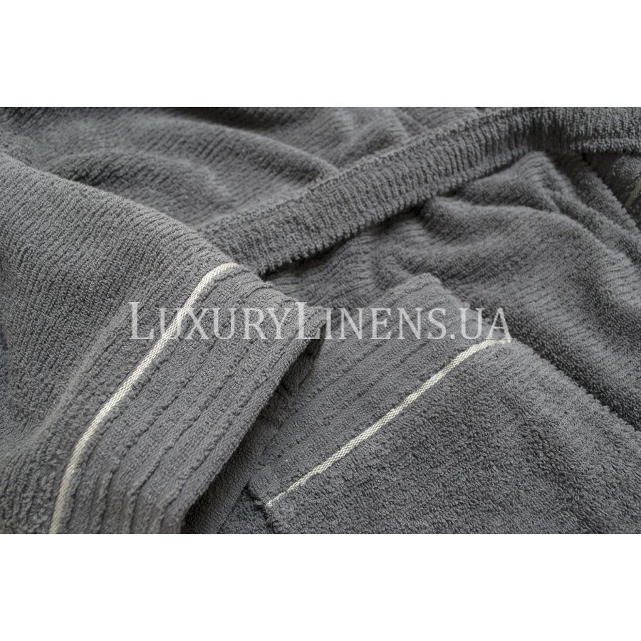 Халат махровый Lotus Home - Nella antrasit S/M 2289719-svt фото