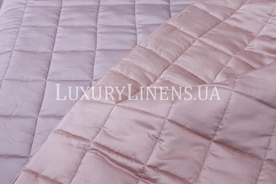 Покривало двостороннє Luxury Linens 240x260 Cappuccino/beige 100% тенсел 80888 фото