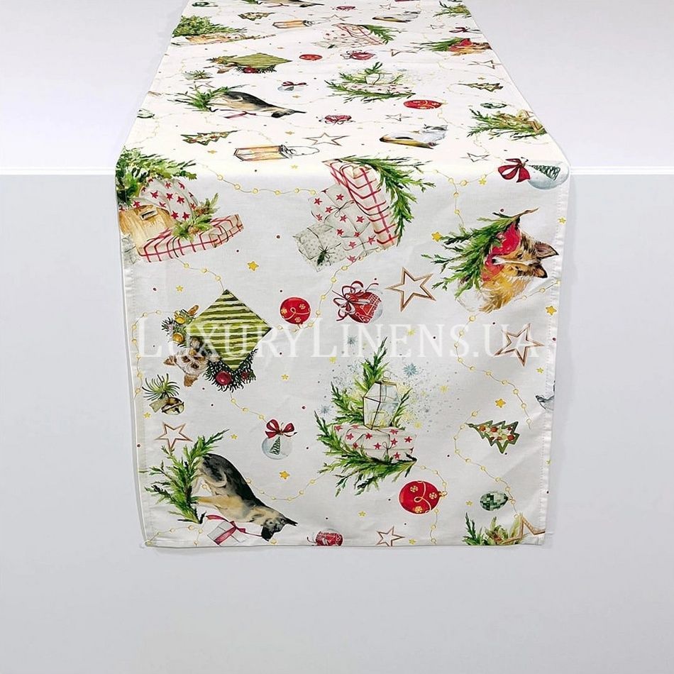 Доріжка NAF NAF Puppies Xmas 50x150 50-UNICO 100% бавовна 82938 фото