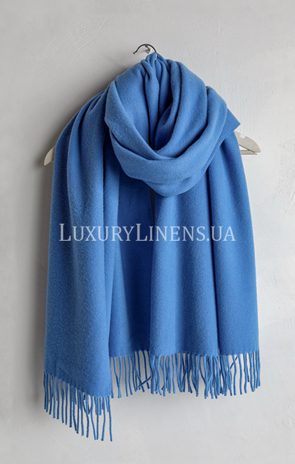 ШАРФ SAFALANO CASHMERE голубой 34350509 фото
