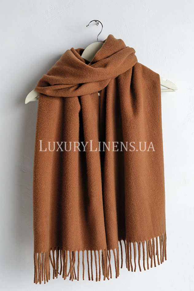 ШАРФ SAFALANO CASHMERE коричневый 30205509 фото