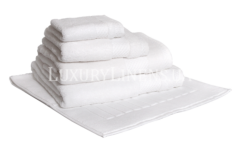 Полотенце для лица LUXURY LINENS Alligator 650 GR среднее 50x100 WHITE 100% хлопок 371215010 фото