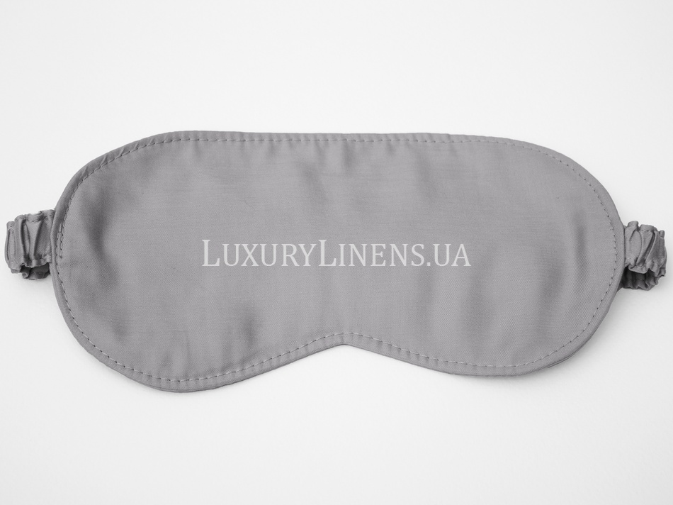 Маска для сна Luxury Linens египетский хлопок Dark gray 55181_89 фото