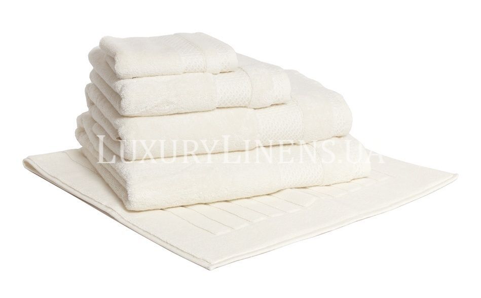 Полотенце для лица LUXURY LINENS Alligator 650 GR среднее 50x100 IVORY 100% хлопок 301225010 фото