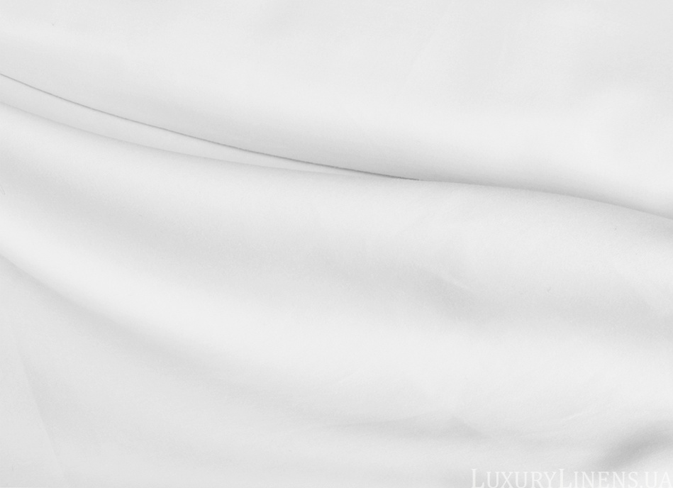 Постільна білизна LUXURY LINENS white 100% єгипетська бавовна 2300066 фото