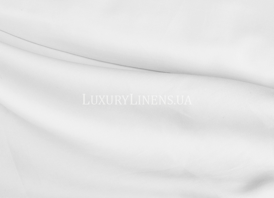 Постільна білизна LUXURY LINENS Cecilia White двоспальна 100% єгипетська бавовна 2300066 фото