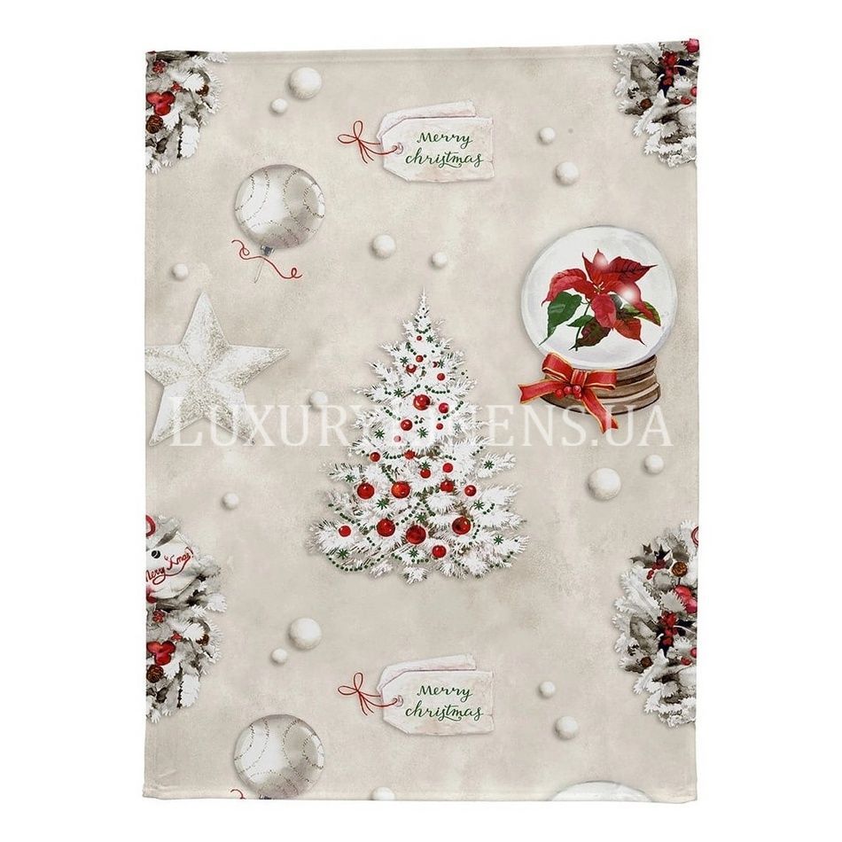 Набір рушників для кухні NAF NAF Xmas Days 50x70-2 50-UNICO 100% бавовна 82894 фото