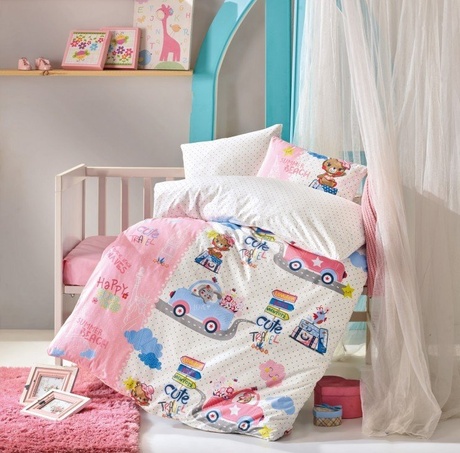 Постільна білизна для дитячого ліжечка Cotton Box CX1499 фото