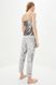 Комплект муаровий "Фіалка" майка і штани сірий XS 100058-1 10005810 фото 3