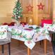 Скатертина NAF NAF Puppies Xmas 150x150 50-UNICO 100% бавовна 82937 фото 2