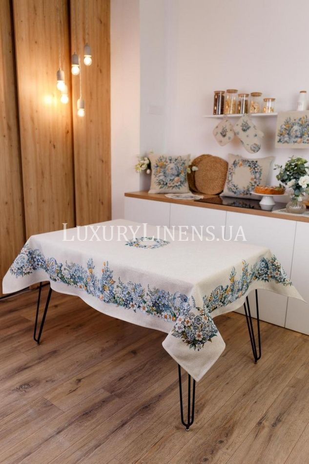 Великодня скатертина на стіл Рrimavera ПРОВАНС, 135х260см 039148 39148 фото