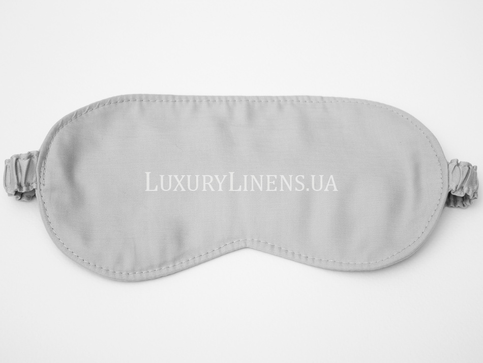 Маска для сна Luxury Linens египетский хлопок Light gray 55181_116 фото