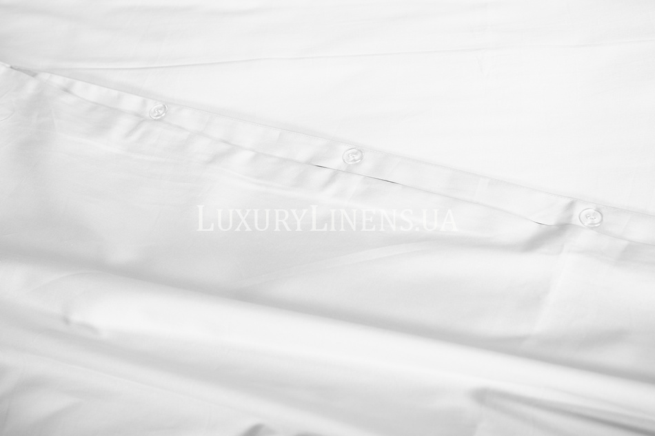 Постельное белье LUXURY LINENS Premium WHITE 100% египетский хлопок 500ТС 38000119 фото