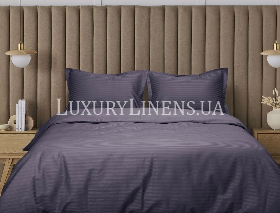 Набор наволочек LUXURY LINENS EXCALIBUR Stripe 50x70 - 2 шт 100% хлопок 00000321sh фото