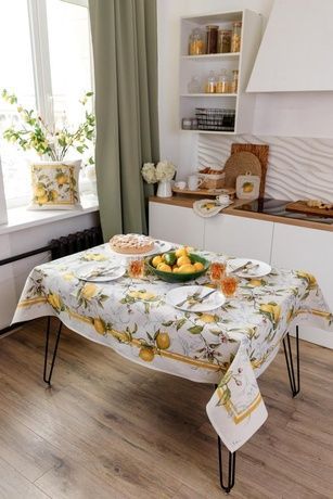 Скатертина гобеленова на стіл Сицилія ПРОВАНС, 160х300см 035326 35326 фото