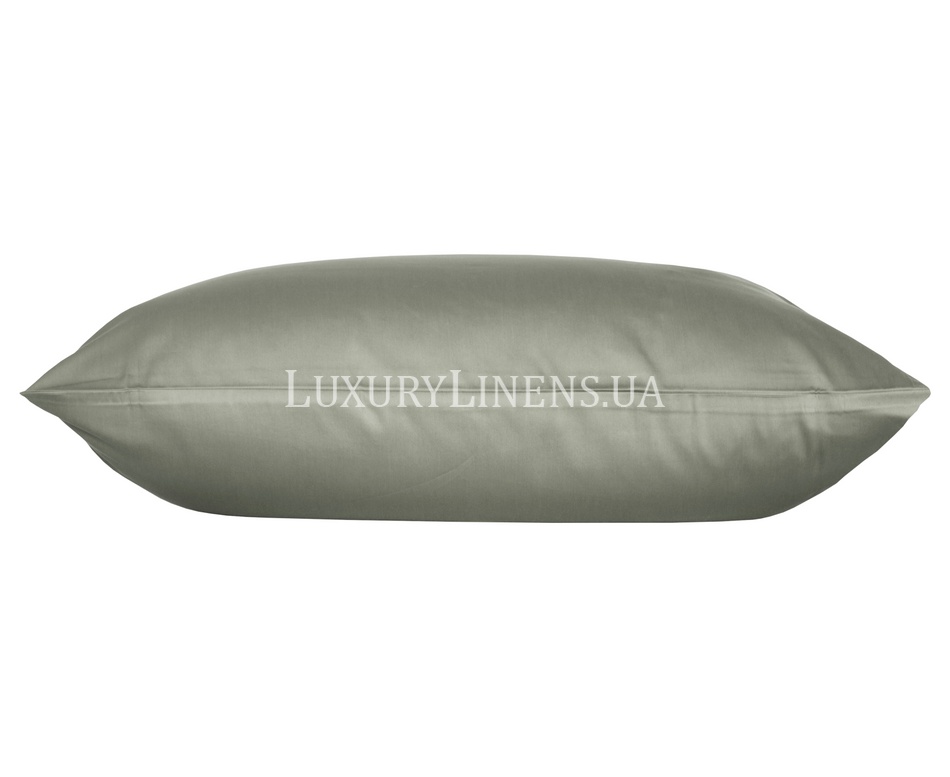 Набор наволочек LUXURY LINENS 50x70 Olive Gray 100%египетский хлопок 338171 фото