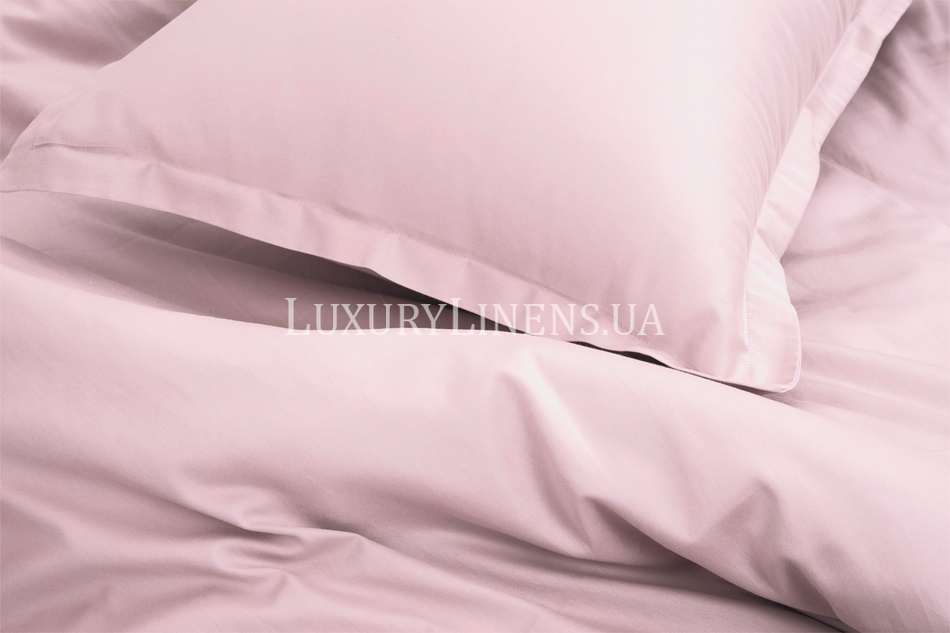 Комплект постільної білизни LUXURY LINENS Freedom Light Pink 100% бабовна 370042 фото