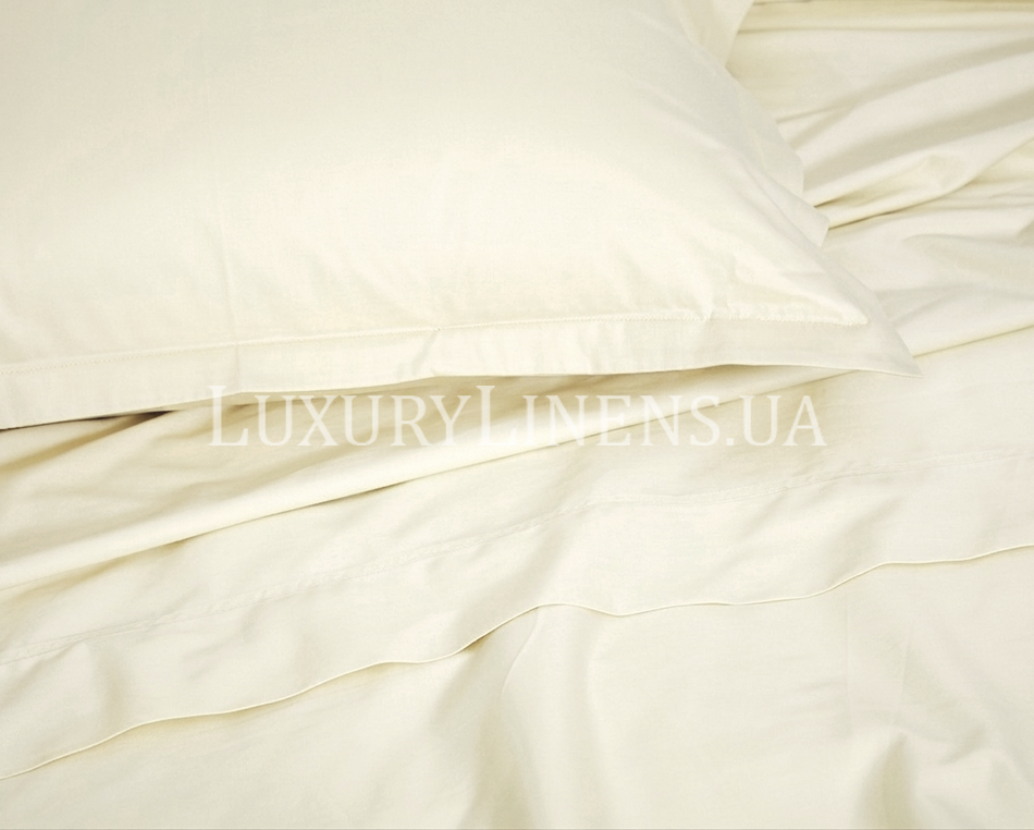 Комплект постельного белья LUXURY LINENS Premium Ivory 100% Египетский хлопок 38000506 фото