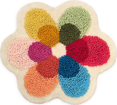 Килимок для ванної/у дитячу PHP Flower Color різнокольоровий Flower-Color-105 фото