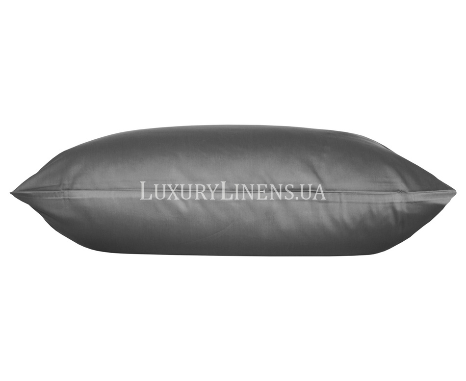 Набор наволочек LUXURY LINENS 50x70 Antrasit 100% египетский хлопок 33796 фото