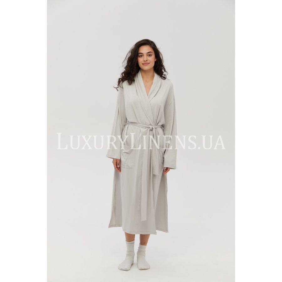 Халат Lotus Home - Affi grey L/XL 2331258-svt фото