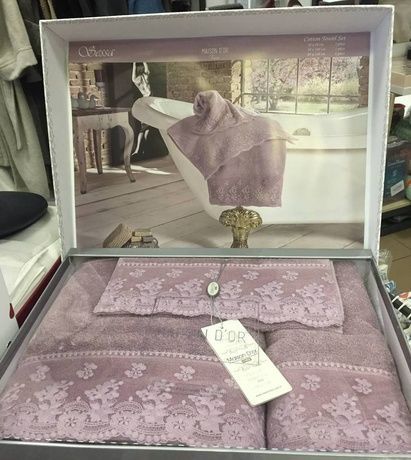 Набор полотенец Maison D'or New Sessa ROSE 100%хлопок 603236gr фото