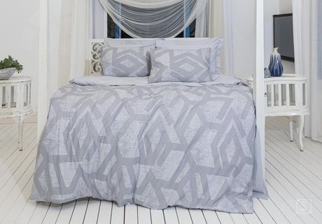 Постільна білизна ALTINBASAK Fortuna 200x220/260x240/50x70-2 Marble 100% бавовна 000876ср фото