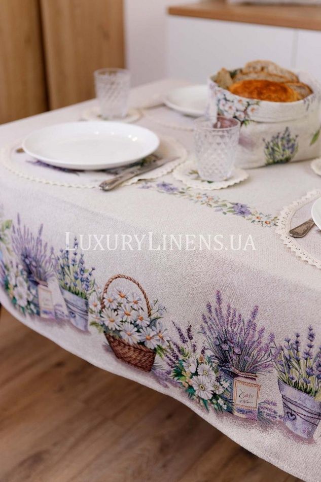 Гобеленова скатертина на стіл Provence ПРОВАНС, 135х180см 039114 39114 фото