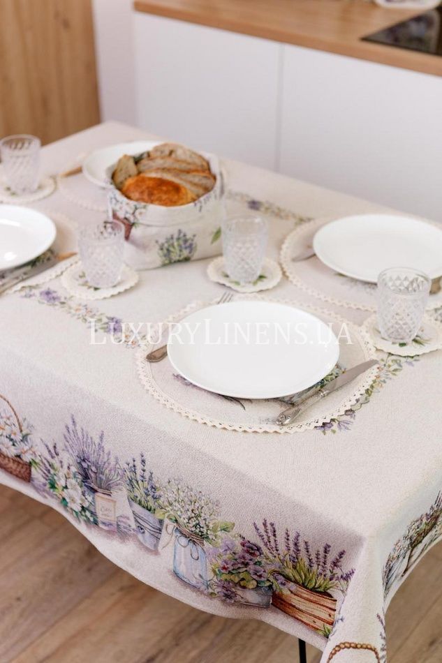 Гобеленова скатертина на стіл Provence ПРОВАНС, 135х180см 039114 39114 фото