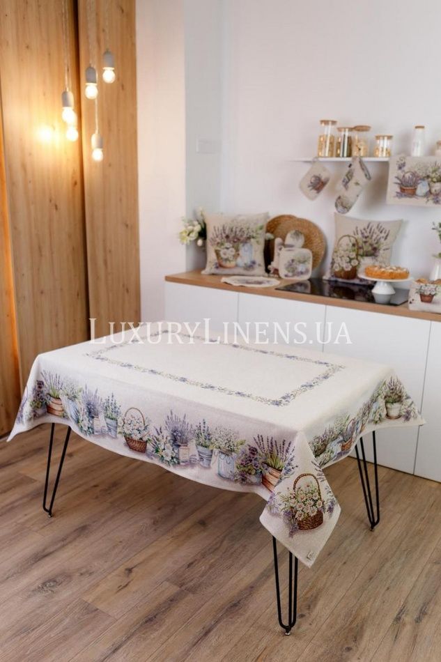 Гобеленова скатертина на стіл Provence ПРОВАНС, 135х180см 039114 39114 фото