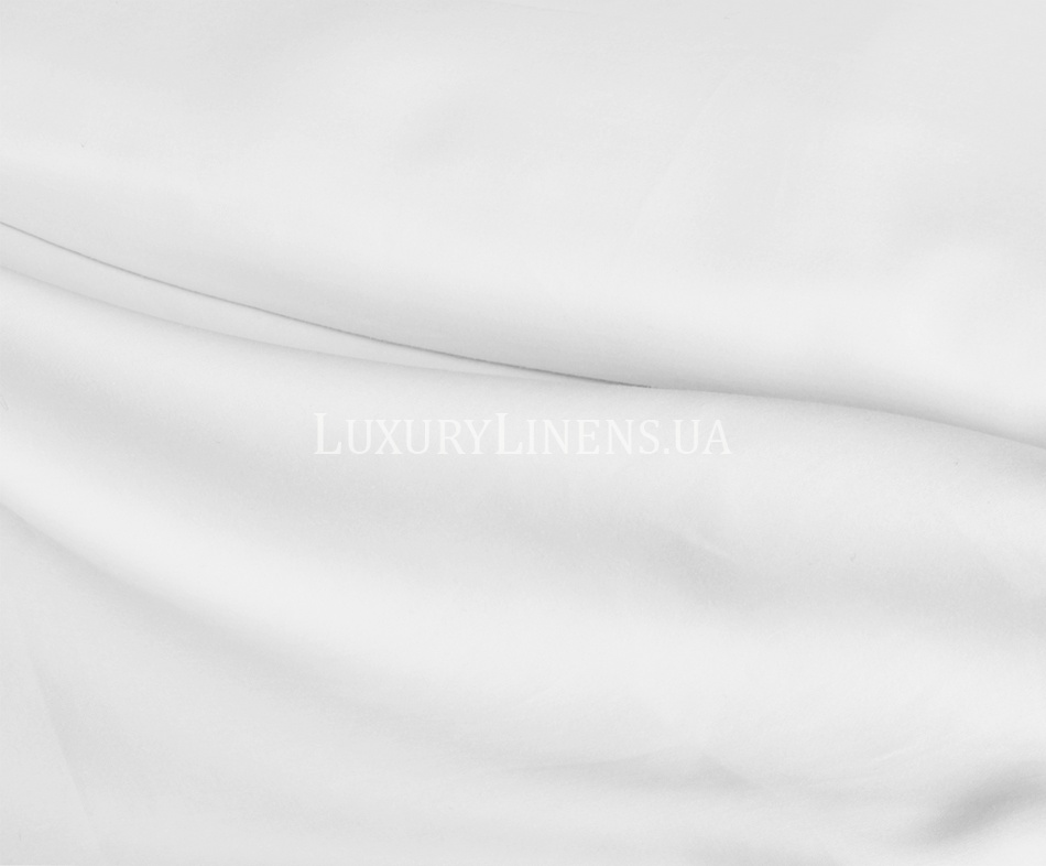 Простирадло LUXURY LINENS Premium 500ТС White 100% єгипетська бавовна 240х260 38240260 фото