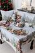 Новорічна гобеленова скатертина Squirrel ПРОВАНС, 135х140см 041753 41753 фото 4