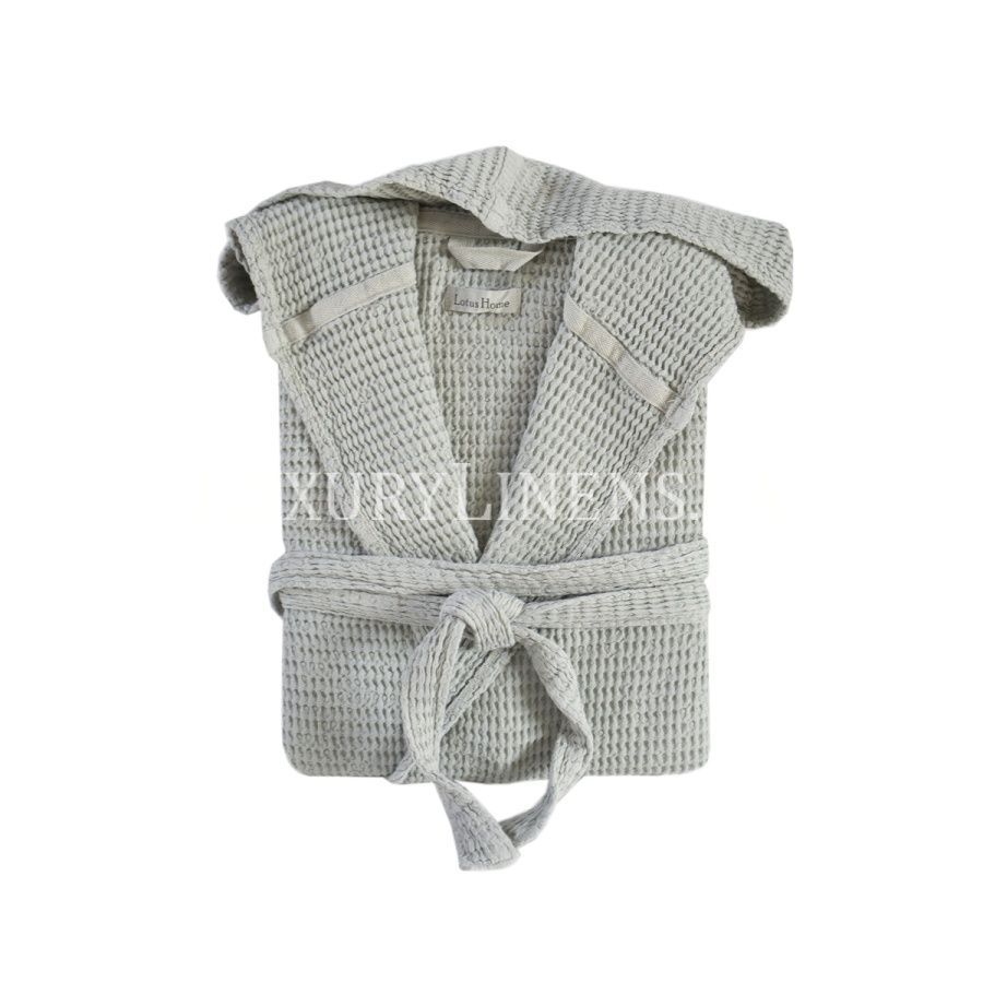 Халат Lotus Home - Rius light gri світло-сірий L/XL 2340090-svt фото