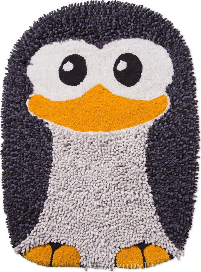 Килимок для ванної/у дитячу PHP Pingui сірий Pingui-Grigio-80 фото