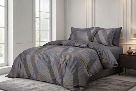 Постельное белье LUXURY LINENS Fuerza ANTRASIT 100% египетский хлопок 500ТС copy_560013 фото