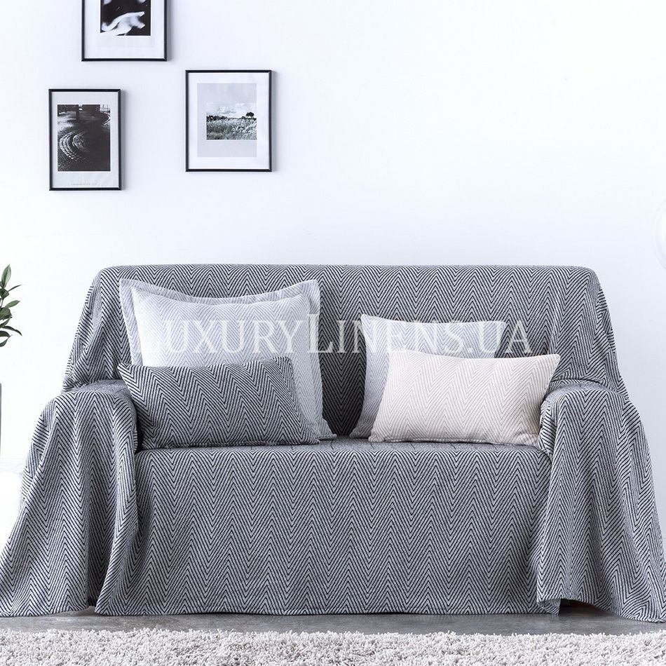 Покрывало NAF NAF Paines 250x70 18-PEARL GREY 69893 фото