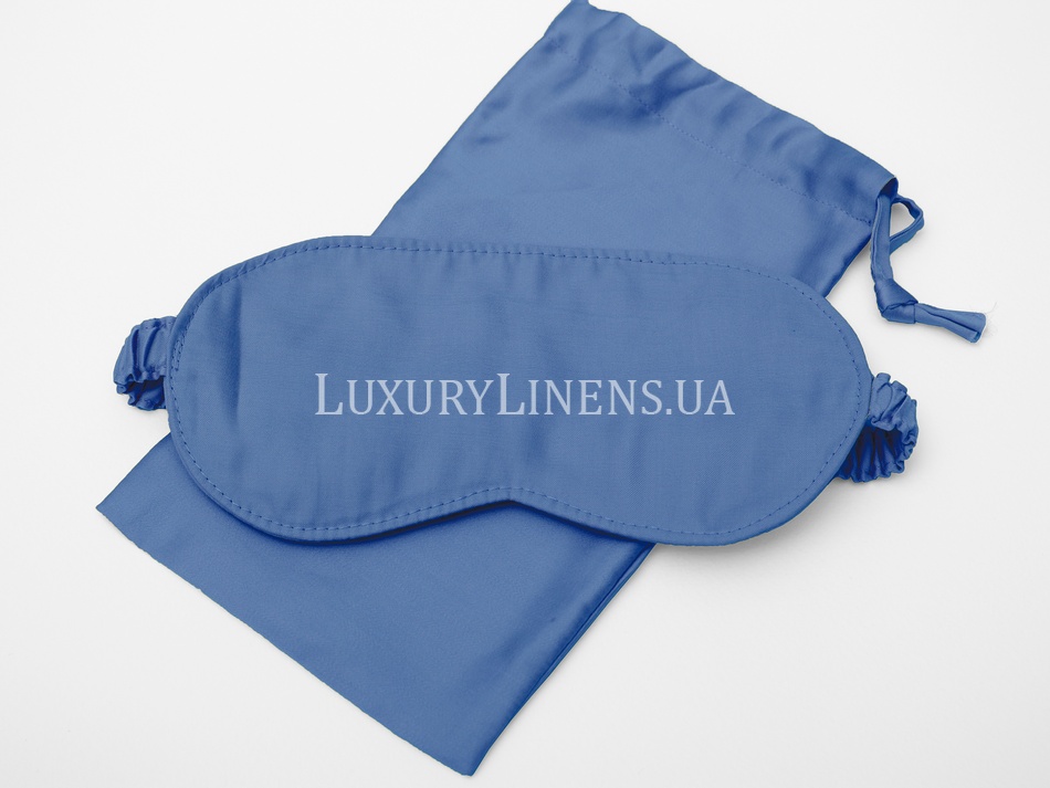 Маска для сну Luxury Linens єгипетська бавовна Indigo 55181_146 фото