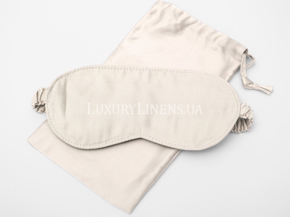 Маска для сну Luxury Linens єгипетська бавовна Cream 55181_322 фото