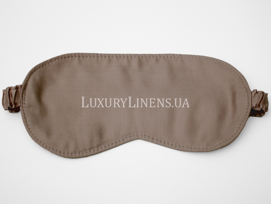 Маска для сну Luxury Linens єгипетська бавовна Chokolate 55181_86 фото