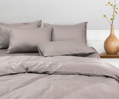 Комплект постільної білизни LUXURY LINENS Premium Cappuccino 100% Єгипетська бавовна 38000604 фото