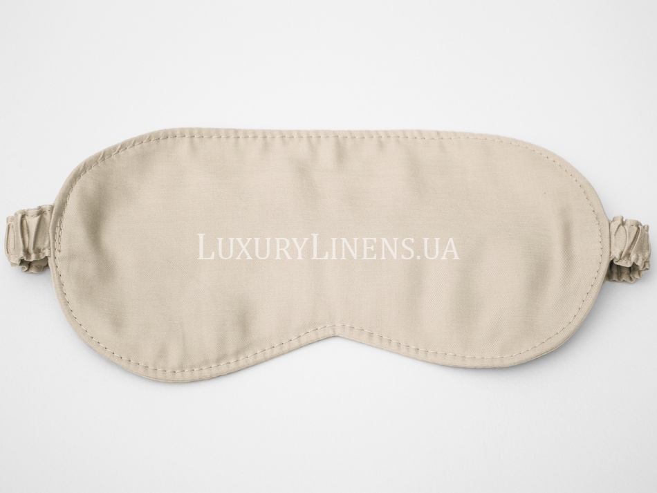 Маска для сну Luxury Linens tencel Beige 55116_beige фото